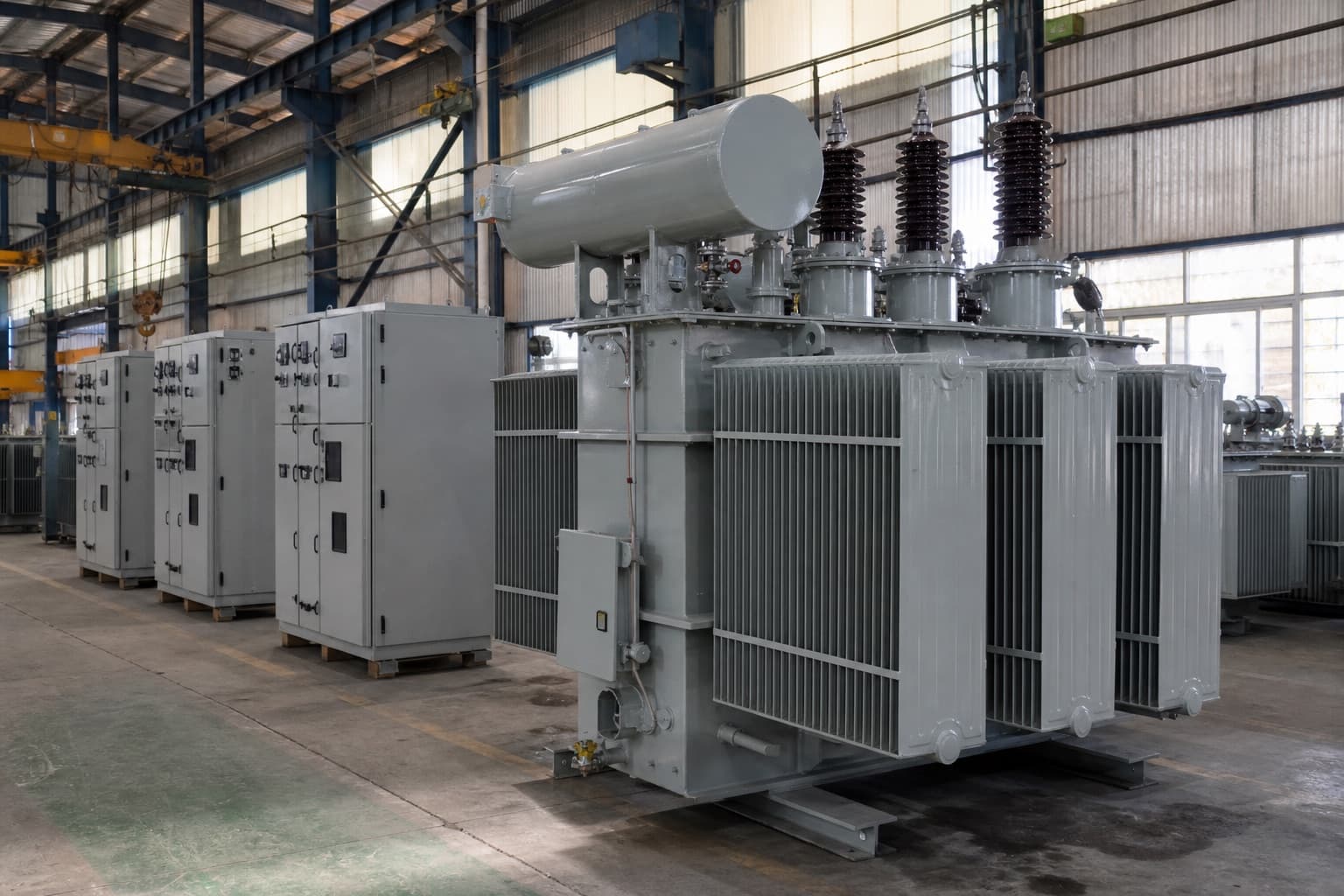 Transformer manufacturing and switchgear capability at Trafo Engineering in Karachi
